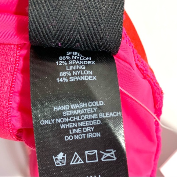 Sea Angel Women's Pink Red Front Cutout One Piece Swimsuit - Picture 11 of 15